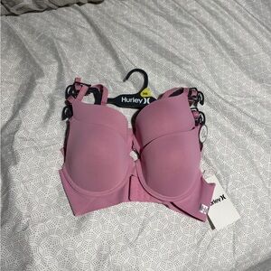 Hurley 2 pack Blush Pink Bra